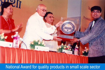 National Awards for quality products in small scal center